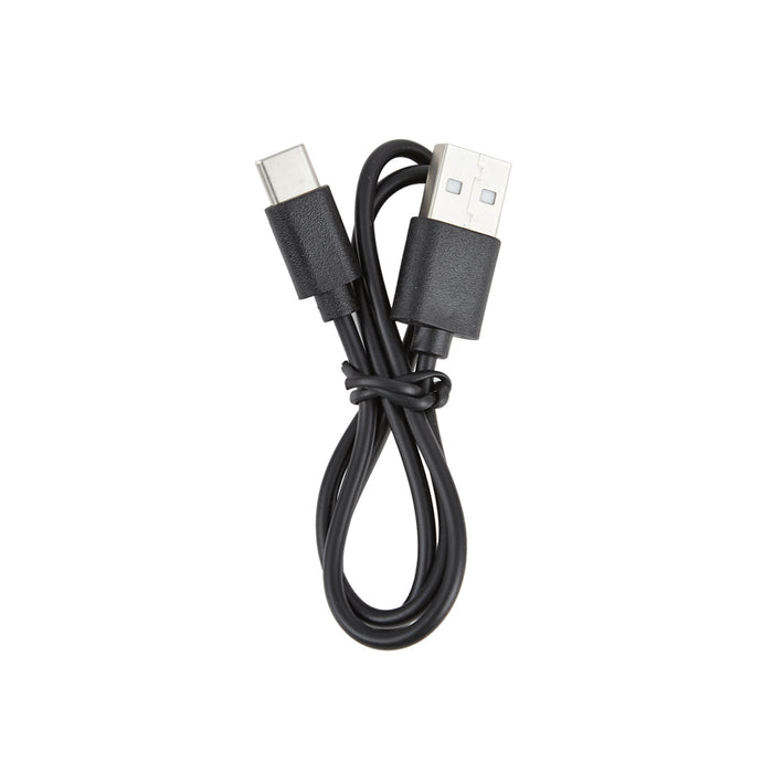 QAZQA Wandlamp zwart lux sensor magnetisch incl. LED oplaadbaar -