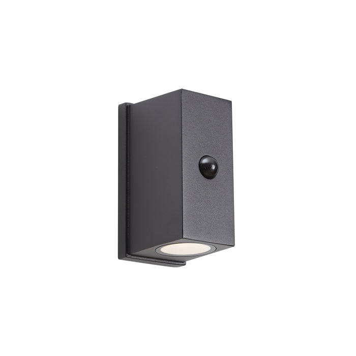 QAZQA Wandlamp zwart 4-stap sensor magnetisch incl. LED oplaadbaar -
