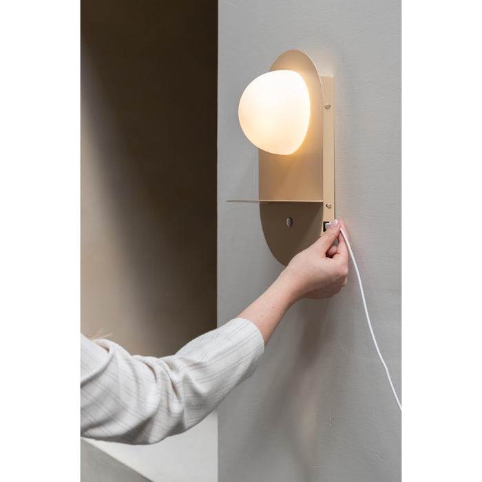 it's about RoMi Wandlamp Tokyo - Beige - 14x20x34cm