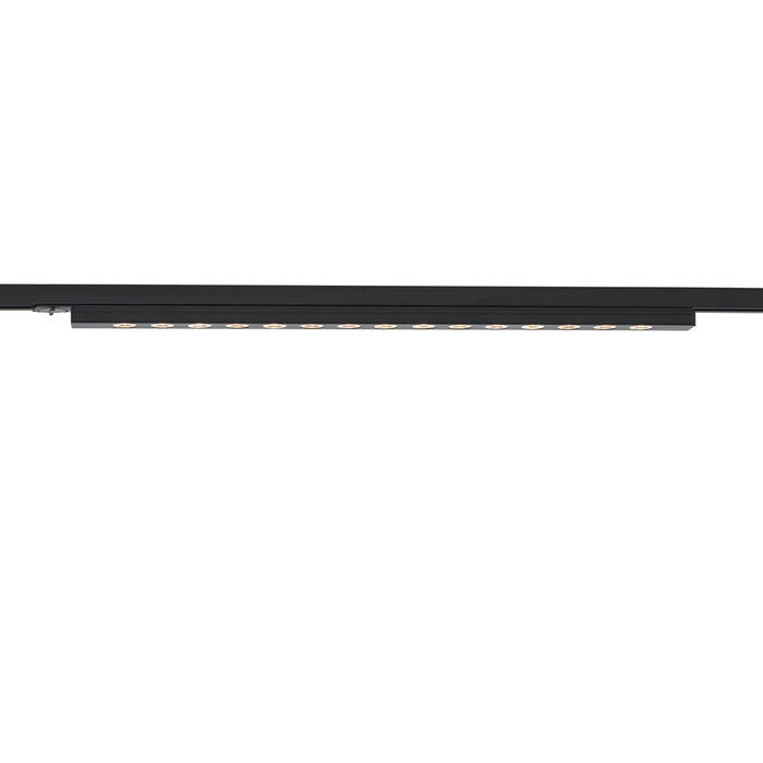 QAZQA Moderne plafondlamp zwart voor railsysteem 1-fase 15W 1170 lm