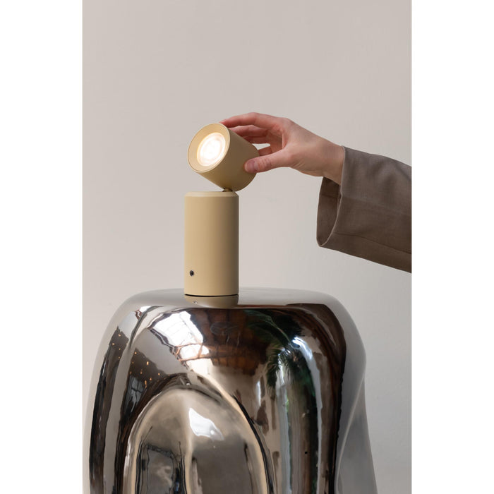 it's about RoMi Tafellamp Milan - Beige - 6.5x6.5x19cm