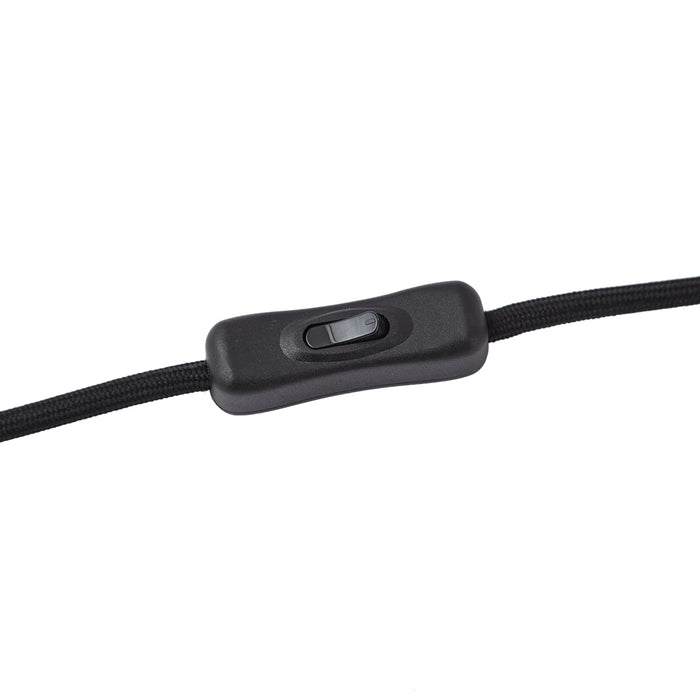 QAZQA Design tafellamp zwart met smoke glas 3-lichts - Bino