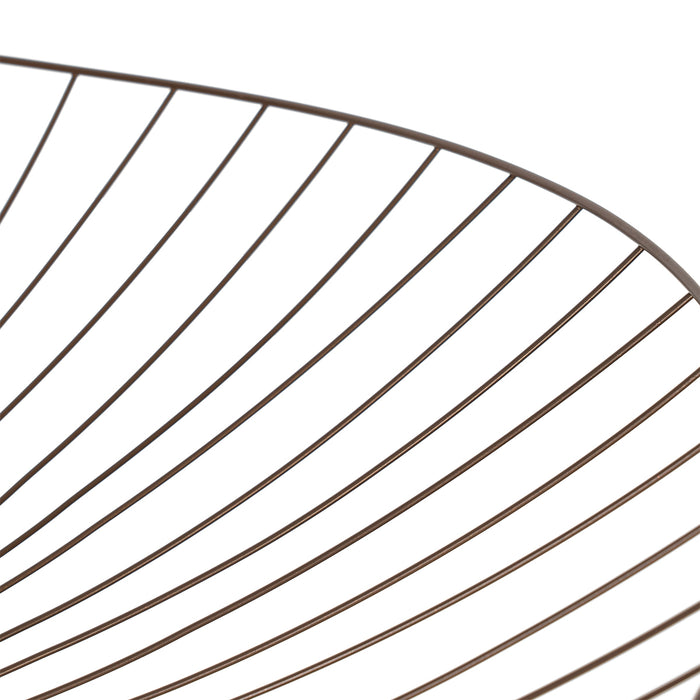 QAZQA Smart hanglamp donkerbrons met dubbele kap incl. Wifi G95 - Pua