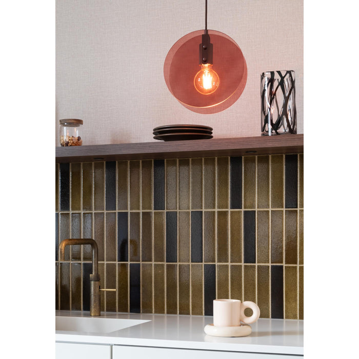 it's about RoMi Hanglamp Toledo - Bruin - 22x25x278.5cm