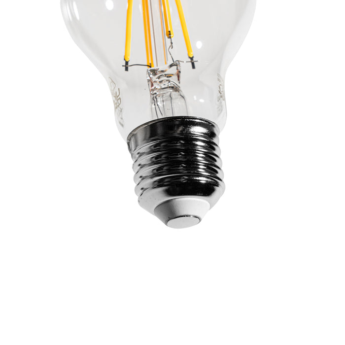 LUEDD Set van 5 E27 dimbare LED lampen A60 helder 4.5W 500 lm 2700K