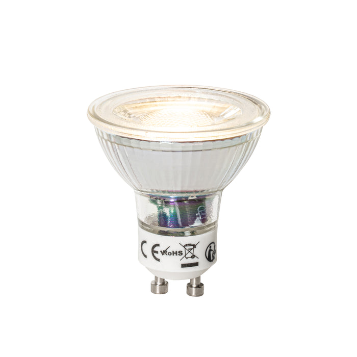 LUEDD Set van 5 GU10 dimbare LED lampen 7W 600 lm 3000K