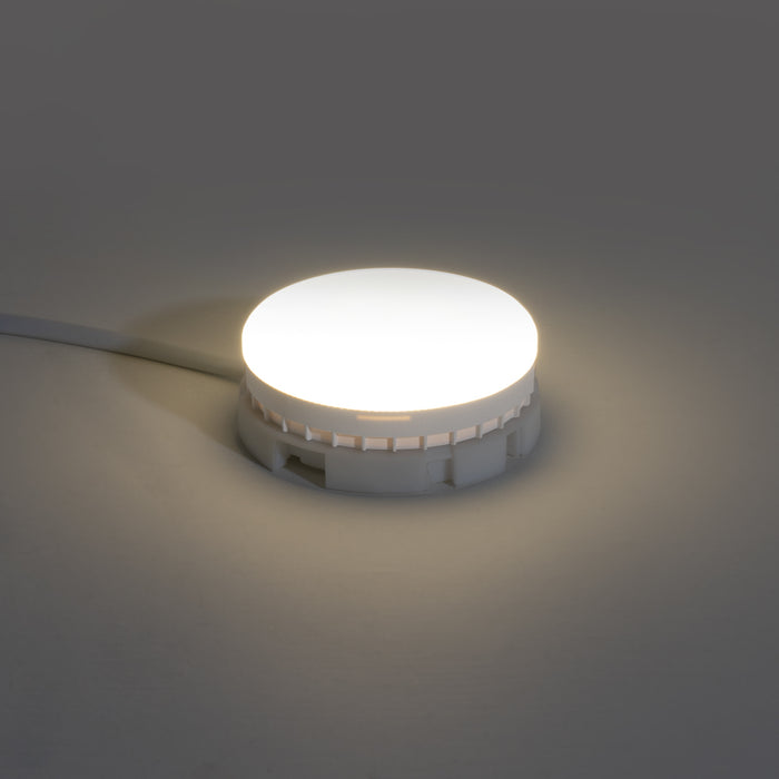 LUEDD Set van 5 GX53 dim to warm LED lampen 7W 750 lm 2700K-4000K