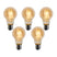 LUEDD Set van 5 E27 dimbare LED lampen A60 goud 4W 420 lm 2200K
