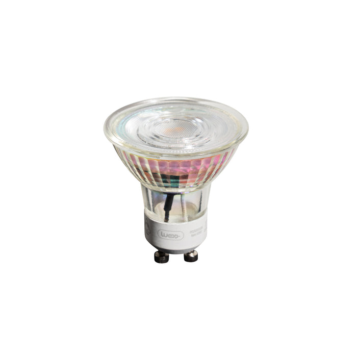 LUEDD GU10 50mm dimbare LED lamp helder 4.9W 450 lm 2700K