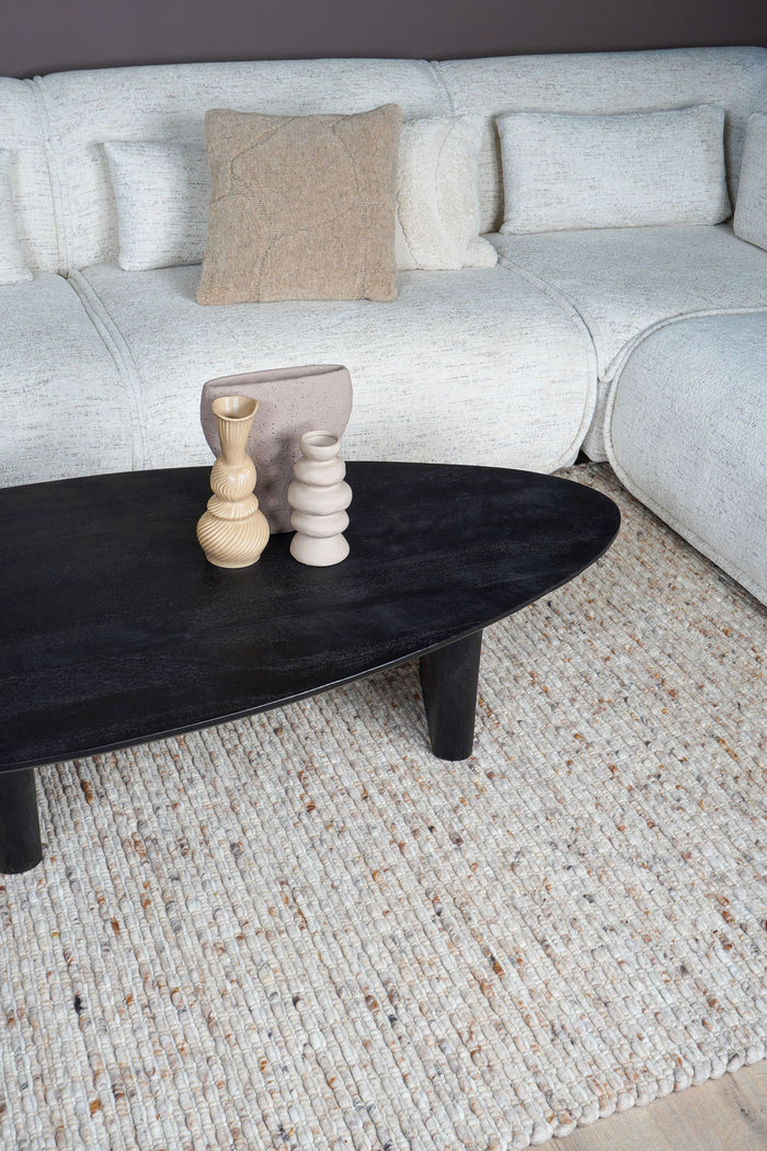 Veer Carpets - Vloerkleed Nicole Donker Beige 426 - 160 x 230 cm