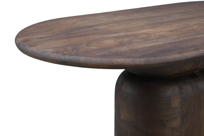 Old Inn - Eettafel Lissabon ovaal kolompoot 240cm
