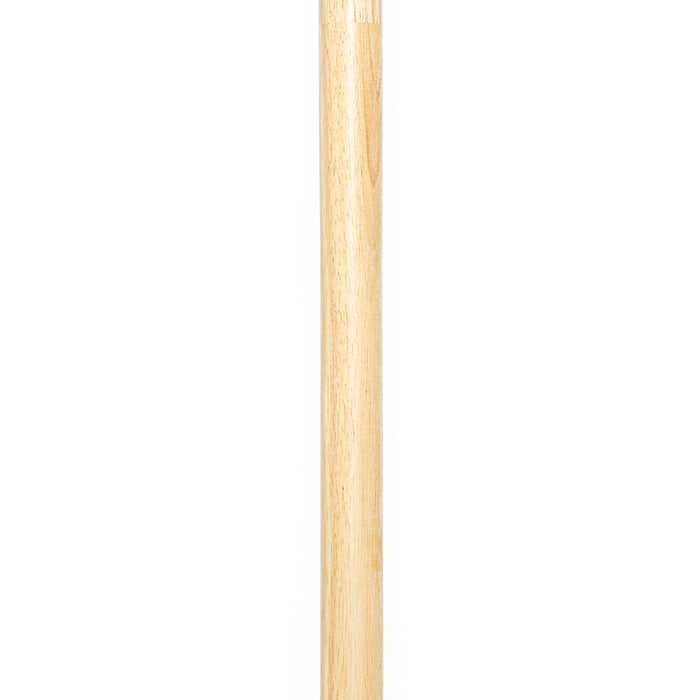 QAZQA Smart vloerlamp hout met linnen kap naturel 32 cm incl. Wifi
