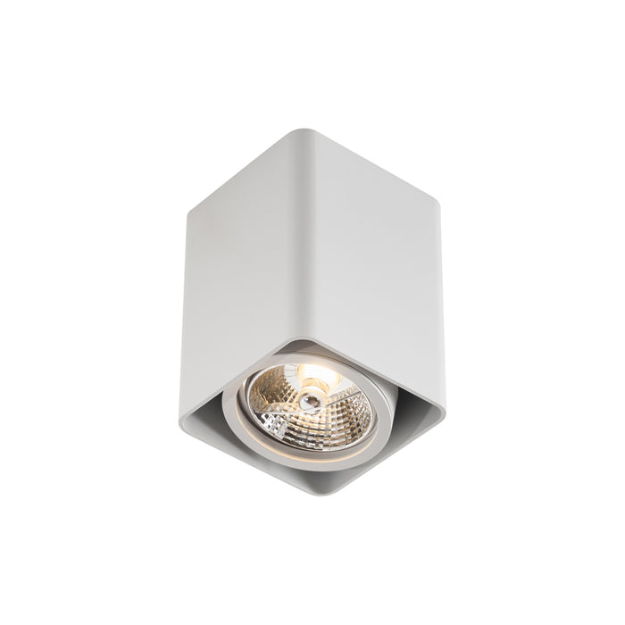 QAZQA Design opbouwspot wit GU10 70mm draai- en kantelbaar - Vox