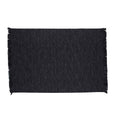 Hioshop Elton vloerkleed 350x252cm zwart.