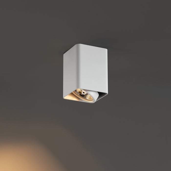 QAZQA Design opbouwspot wit GU10 70mm draai- en kantelbaar - Vox