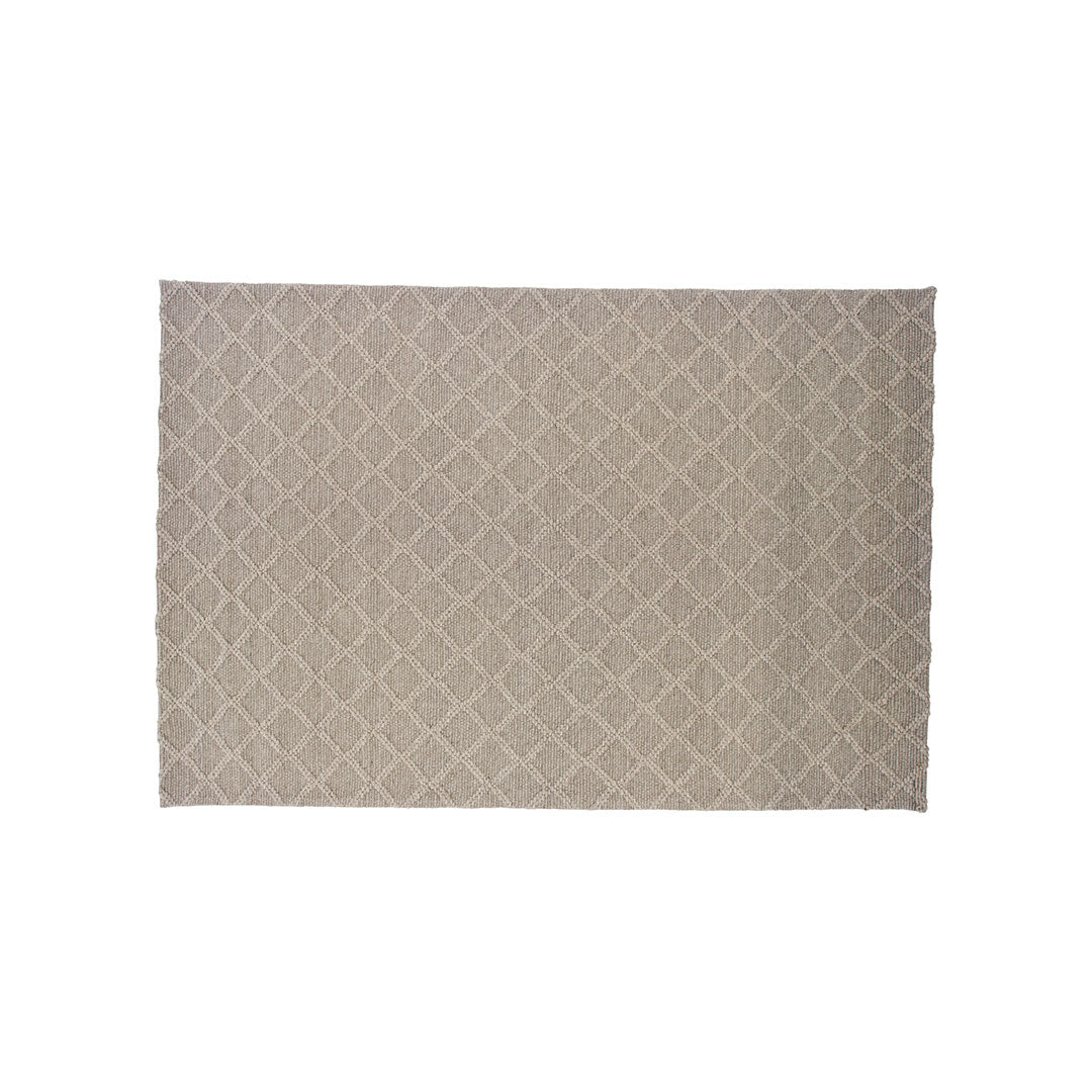 Hioshop Cloudy vloerkleed 230x160cm beige.
