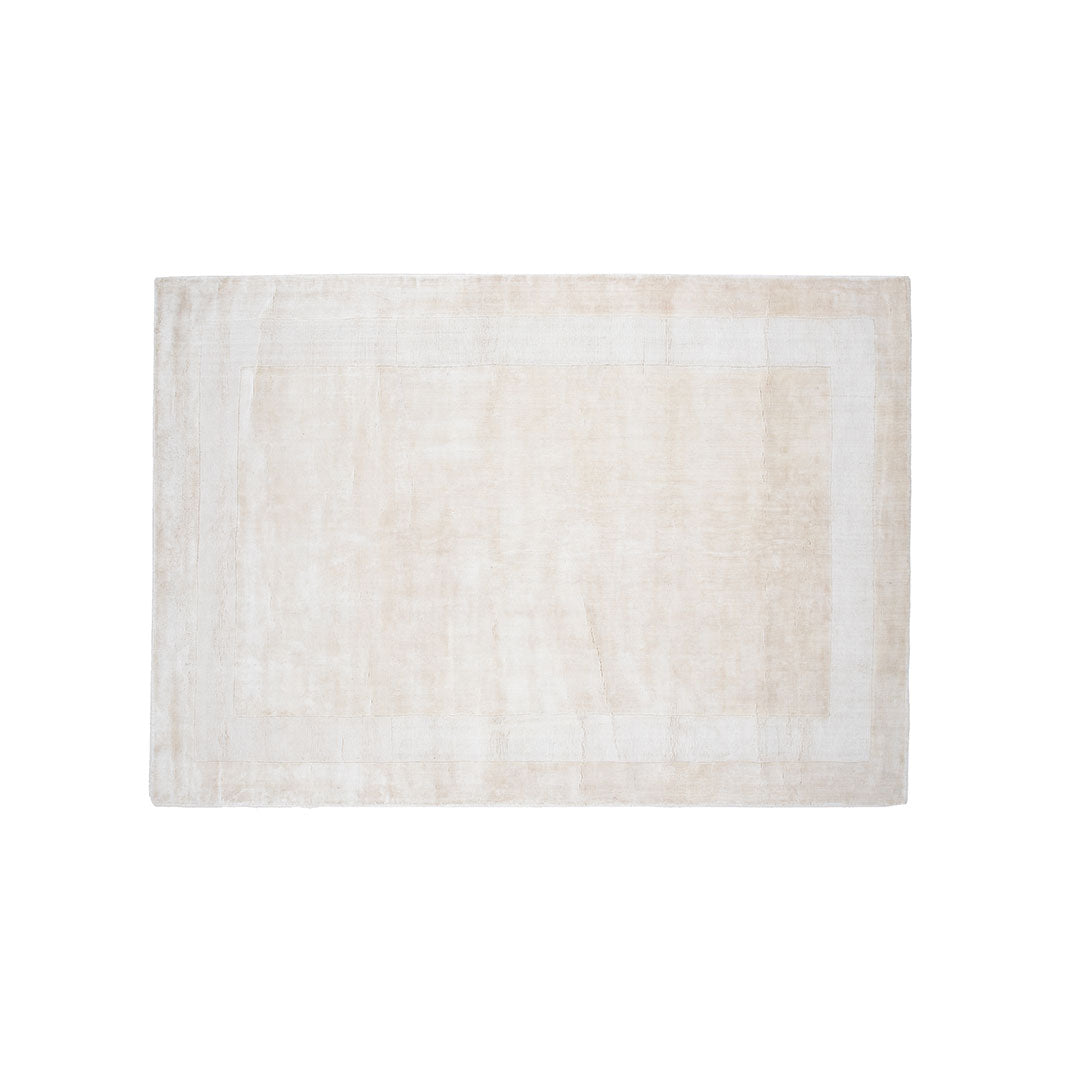 Hioshop Boston vloerkleed 300x202cm wit.