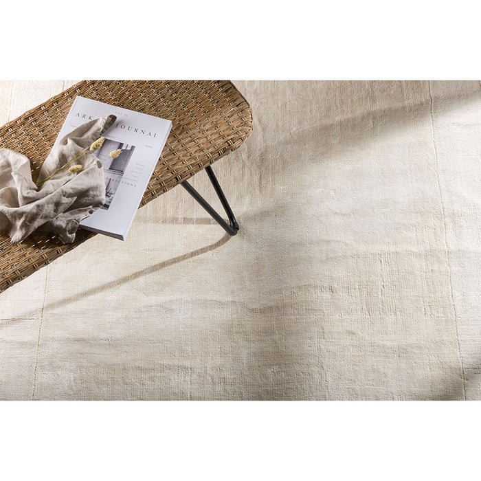 Hioshop Boston vloerkleed 300x202cm wit.
