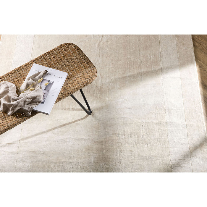Hioshop Boston vloerkleed 300x202cm wit.