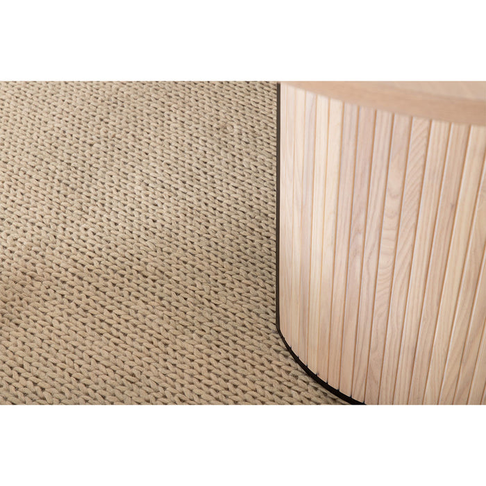 Hioshop Marta vloerkleed 300x200cm wit.