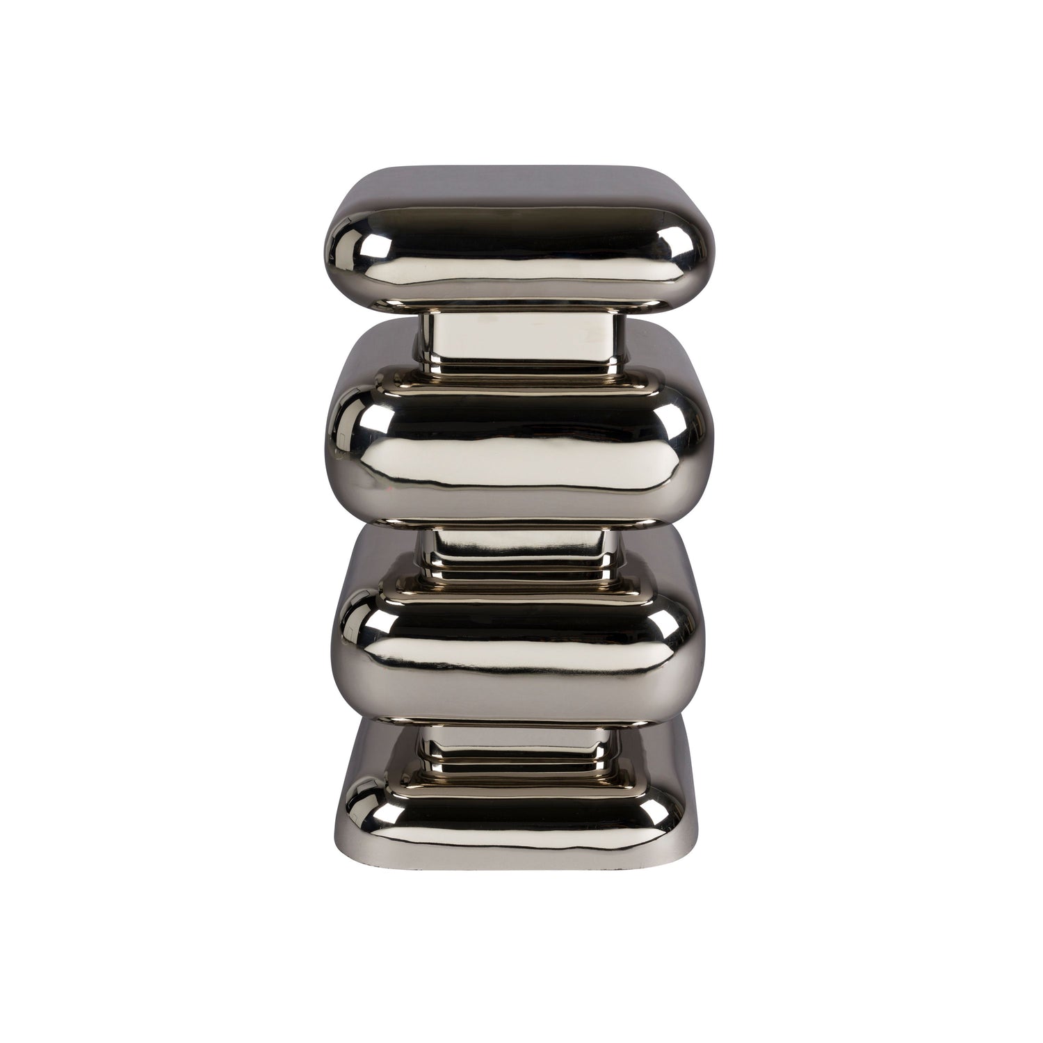 Dutchbone Stubby Bijzettafel Chroom - Zilver