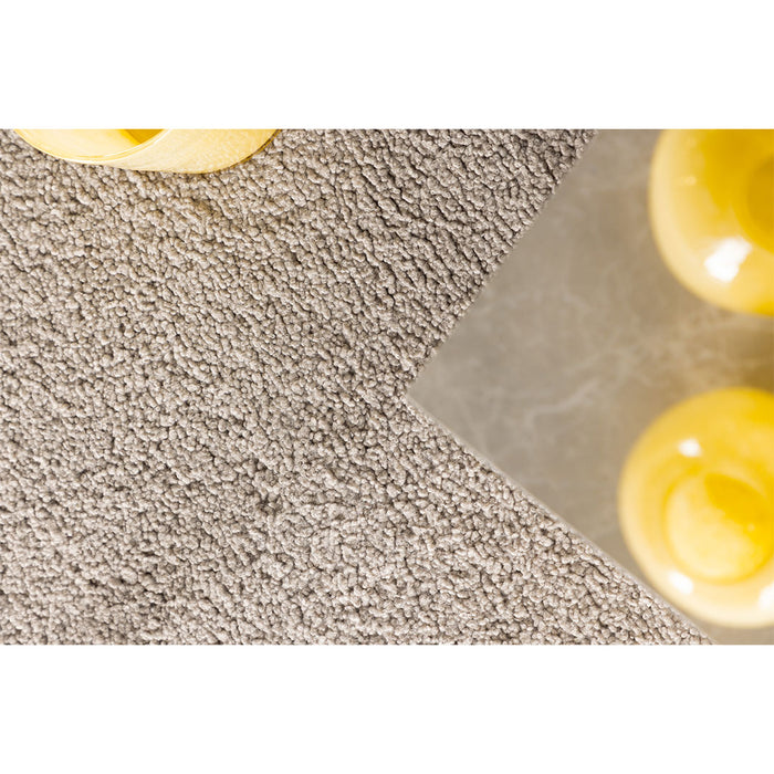 Hioshop Teddy vloerkleed 200x290 cm beige.