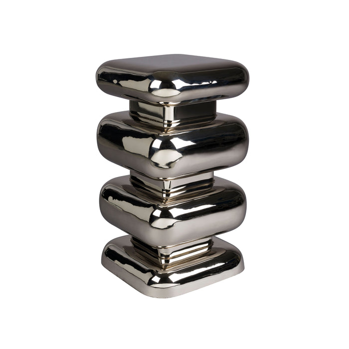 Dutchbone Stubby Bijzettafel Chroom - Zilver