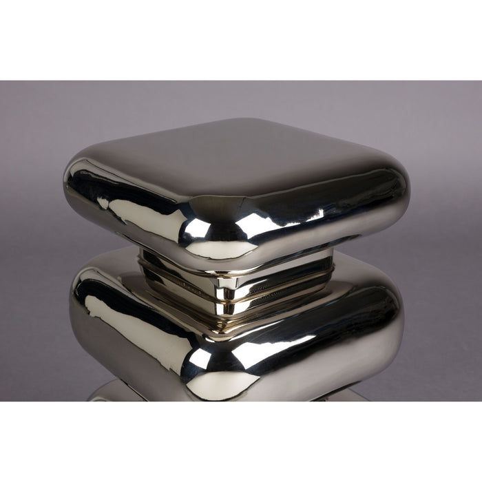 Dutchbone Stubby Bijzettafel Chroom - Zilver