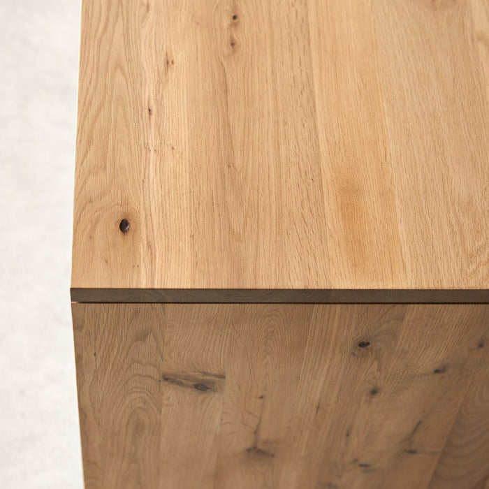 Tikamoon - Tv-meubel in massief eikenhout met knoesten 180 Anoa