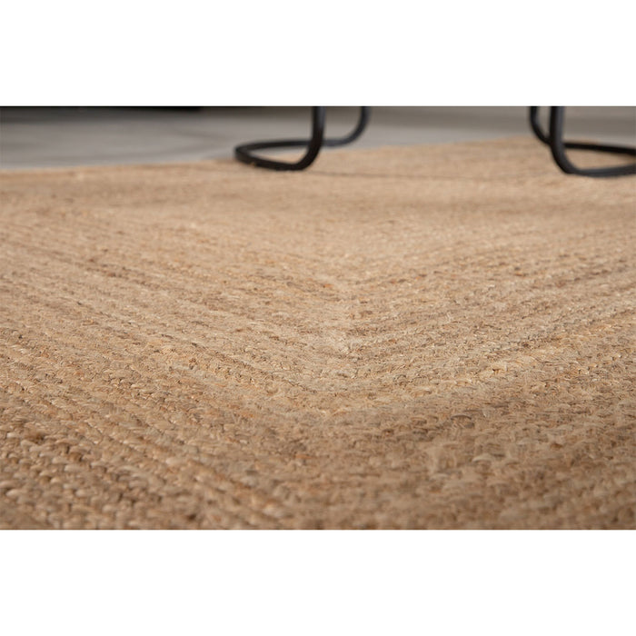 Hioshop Oliver vloerkleed 300x200cm naturel.