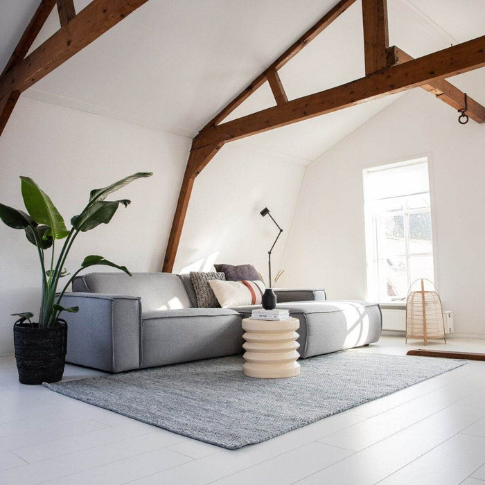 Interieur05 Vloerkleed Gerecycled Materiaal Ciro Grijs op=op