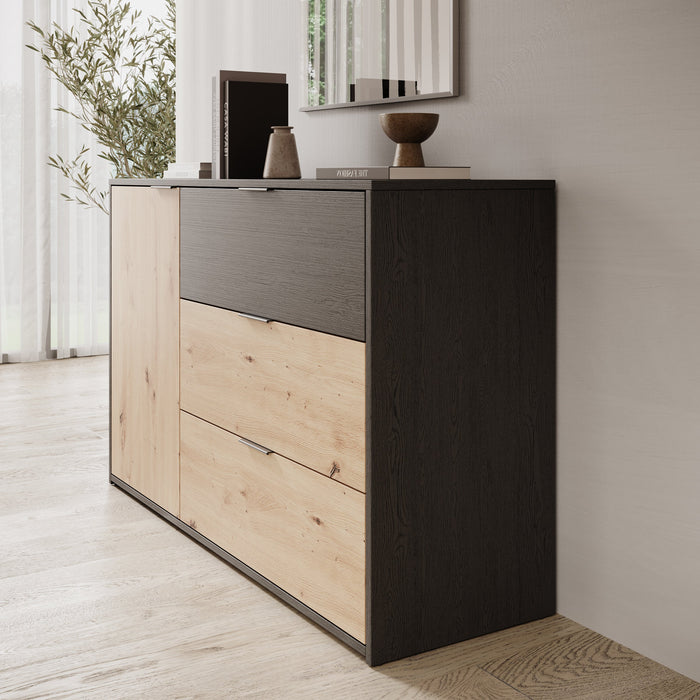Meubella - Dressoir Augustus - Eiken - 125 cm