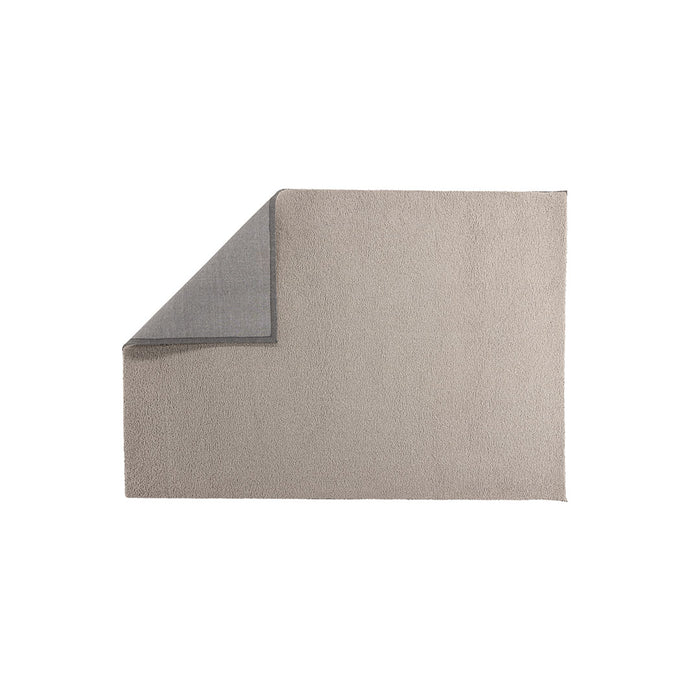 Hioshop Teddy vloerkleed 160x230 cm beige.