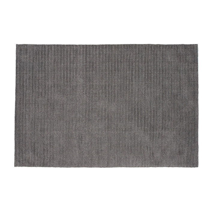 Hioshop Milton vloerkleed 300x202cm donkergrijs.