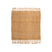 Boho&me Jute vloerkleed vierkant - Chunky naturel - 150x150 cm