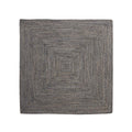 Boho&me Vloerkleed katoen vierkant - Joy blauw - 250x250 cm