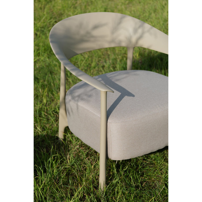 Housecraft Living Vita Lounge stoel| Tuinstoel Beige