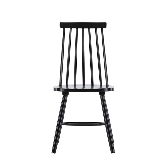 Hioshop Lönneberga eetkamerstoel hout zwart.