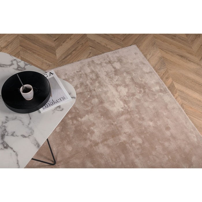 Hioshop Indra vloerkleed 242x171cm beige.