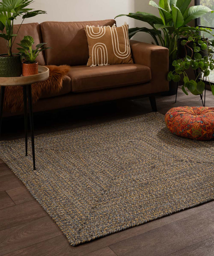 Boho&me Vloerkleed katoen vierkant - Joy multi - 200x200 cm