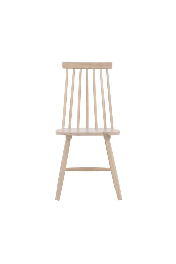 Hioshop Lönneberga eetkamerstoel hout whitewash.
