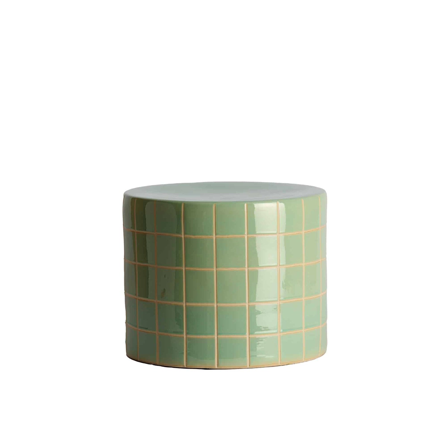 Light & Living Bijzettafel Maucho - Groen - Ø42x34cm