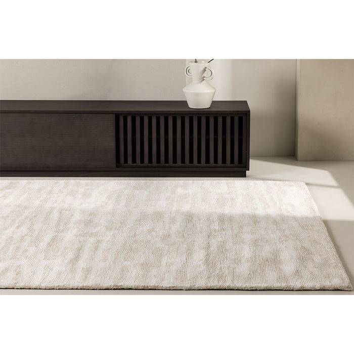 Hioshop Milos vloerkleed 200x290 cm beige.