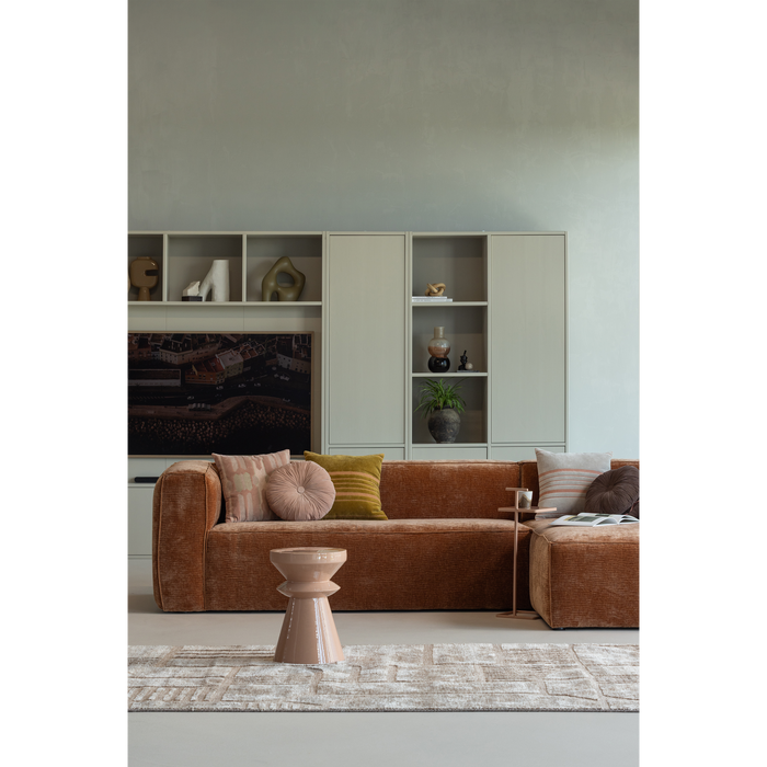 WOOOD Meggy Smalle Opbergkast - Grenen hout - Dust |Grijs - 215x55x40