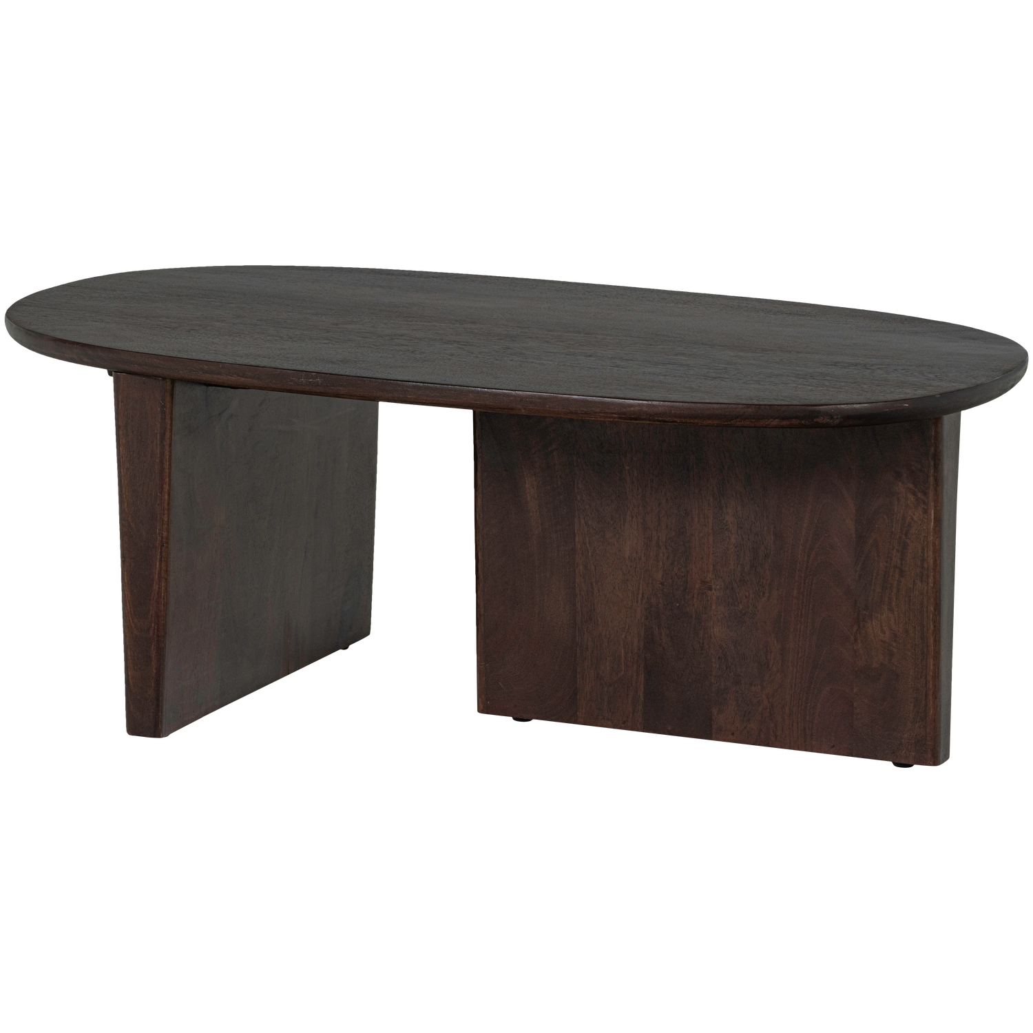 WOOOD Seam Salontafel - Mango Hout - Walnoot - 40x110x60