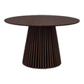 House Nordic Osaka Gerookt Eiken Eettafel Rond Ø120 cm
