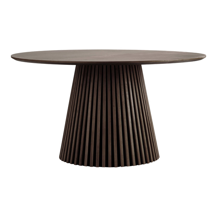 House Nordic Osaka Gerookt Eiken Eettafel Rond Ø140