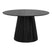 House Nordic Osaka Zwart Eiken Eettafel Rond Ø120 cm