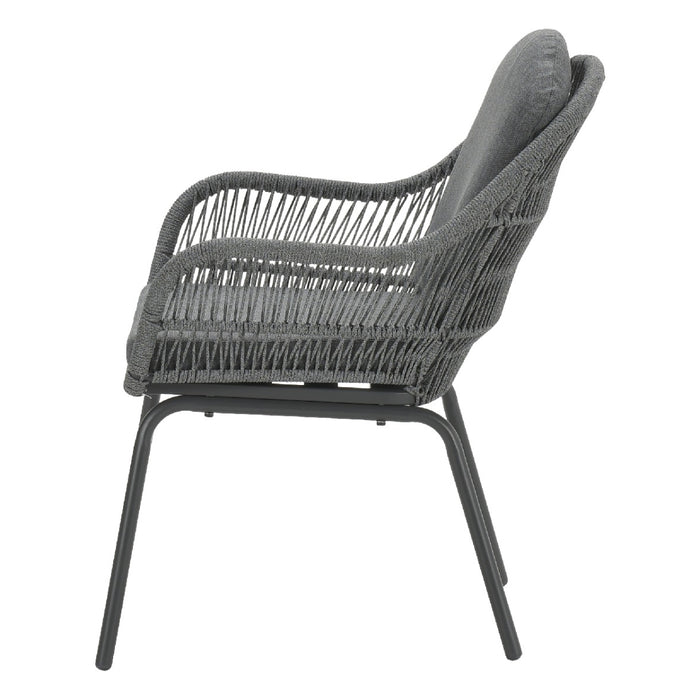 Garden Impressions Triton dining stoel - Rope|Grey