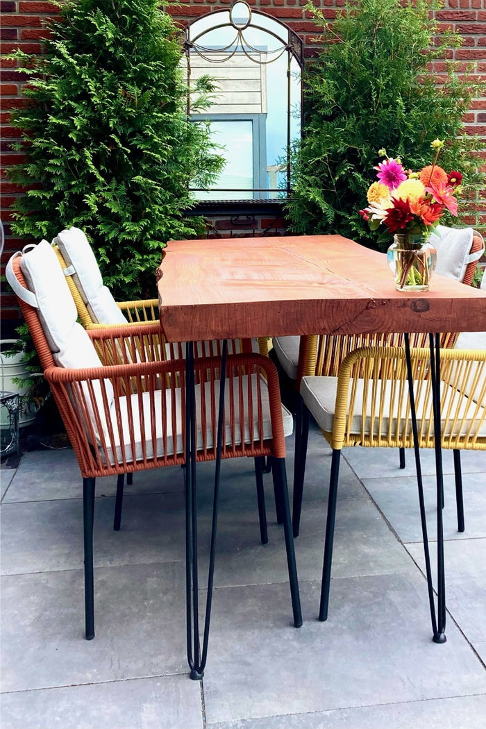 VDG Teresa dining rope tuinstoel - Terra